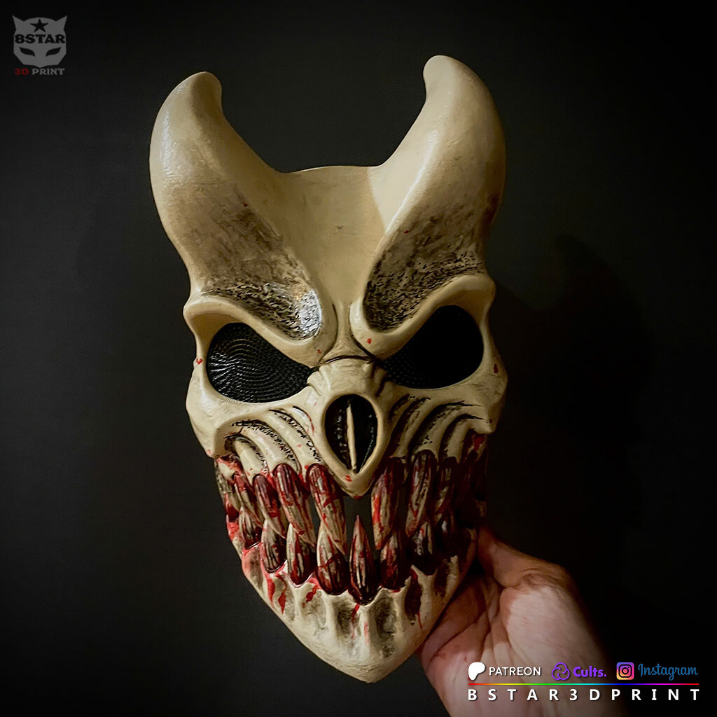 Alex Terrible Mask Movable Jaw - Grizzly Slaughter to Prevai 3D Model