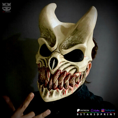 Alex Terrible Mask Movable Jaw - Grizzly Slaughter to Prevai