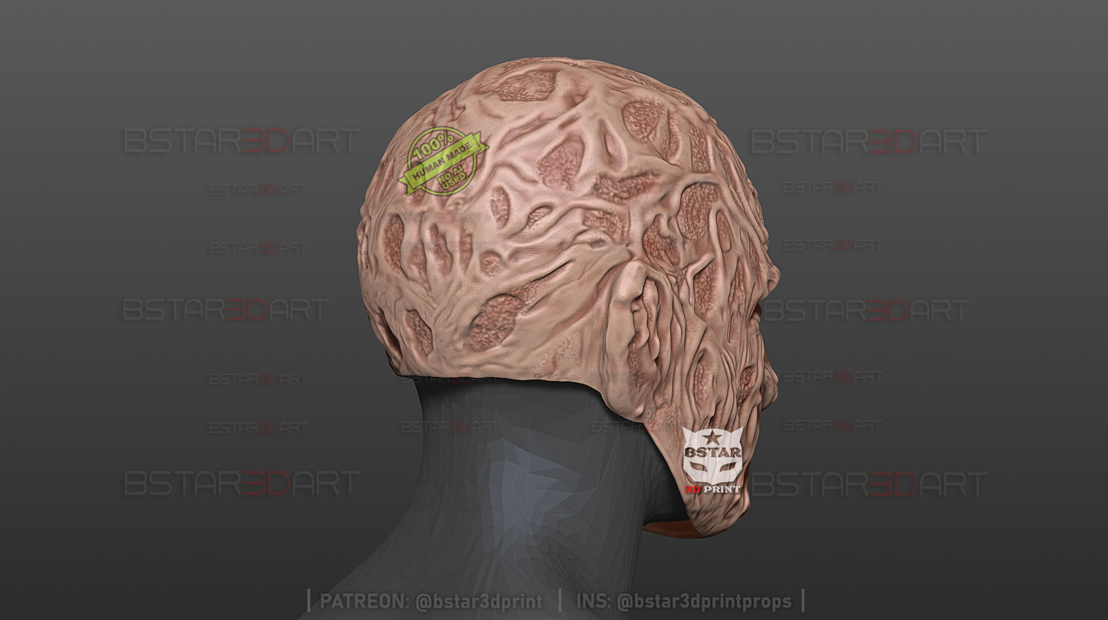 Freddy Krueger Wearable Mask - A Nightmare on Elm Street 3D Model