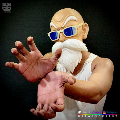 Kame Sennin Master Roshi Helmet Dragon Ball Z Cosplay