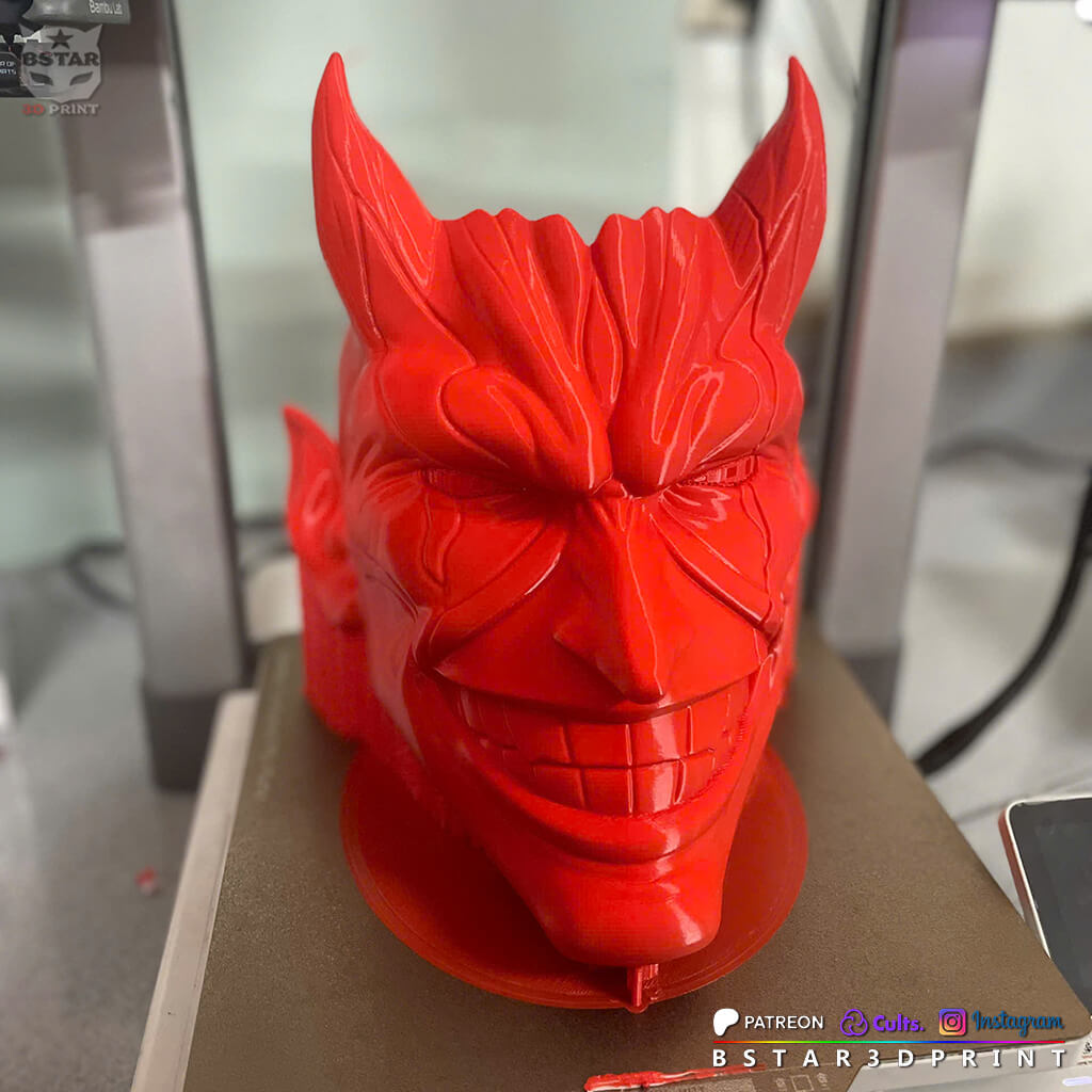 Kenpachi Zaraki Bankai Mask &ndash Bleach Anime TYBW 3D Model