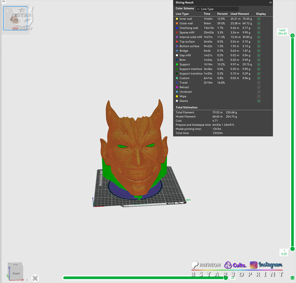 Kenpachi Zaraki Bankai Mask &ndash Bleach Anime TYBW 3D Model
