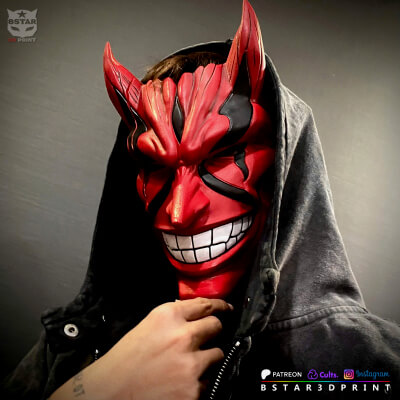 Kenpachi Zaraki Bankai Mask &ndash; Bleach Anime TYBW