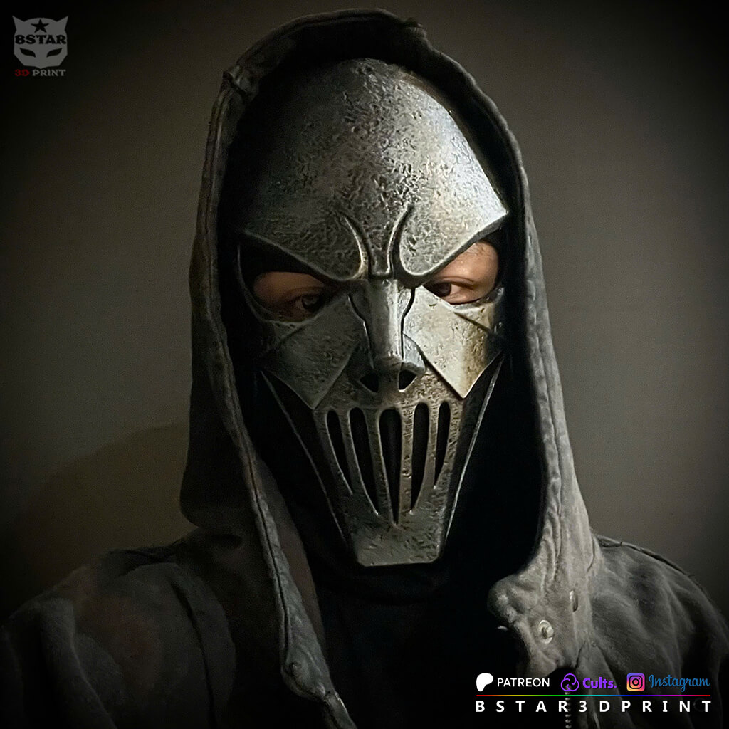 Mick Thomson Slipknot Mask - Halloween Cosplay - STL File 3D Model