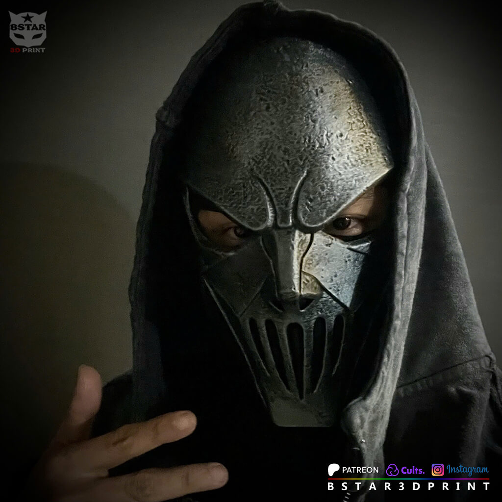 Mick Thomson Slipknot Mask - Halloween Cosplay - STL File 3D Model