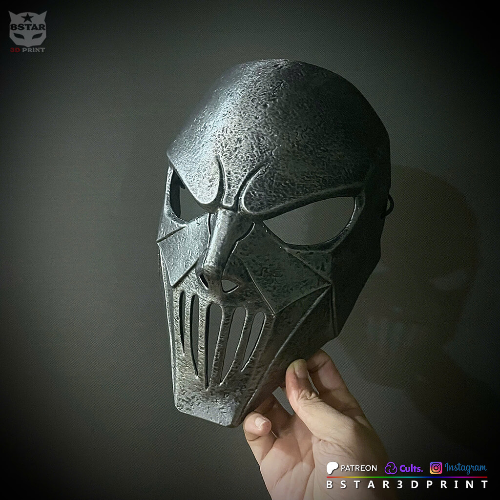 Mick Thomson Slipknot Mask - Halloween Cosplay - STL File 3D Model