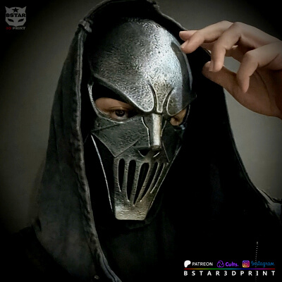 Mick Thomson Slipknot Mask - Halloween Cosplay - STL File 3D Model