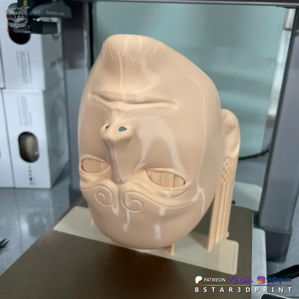 Sanji Head with Hair Wearable - One Piece Anime Cosplay 3D Model