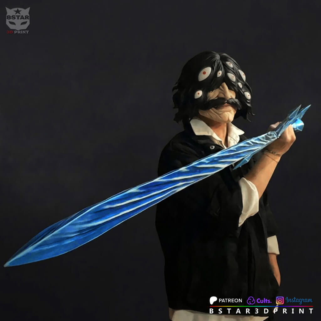 Yhwach Almighty Head Wearable Bleach Anime TYBW 3D Model