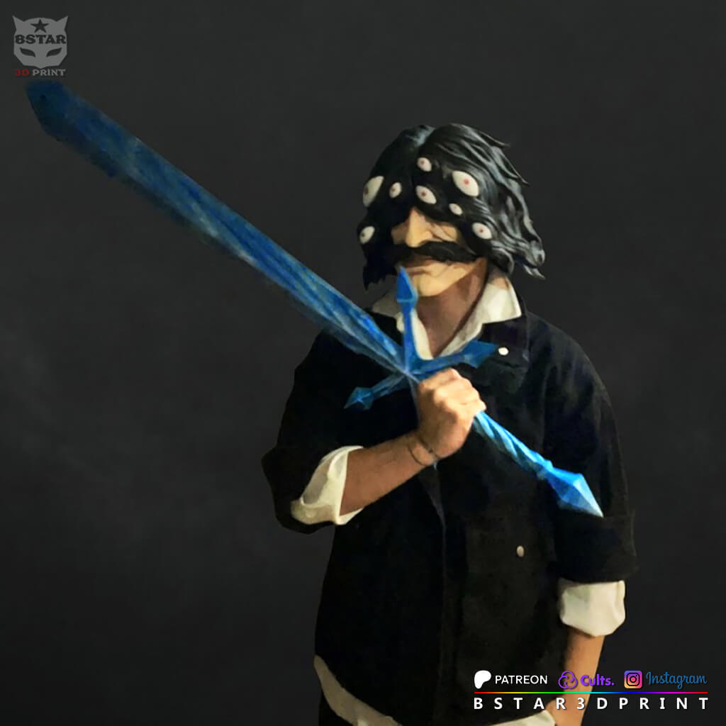 Yhwach Almighty Head Wearable Bleach Anime TYBW 3D Model
