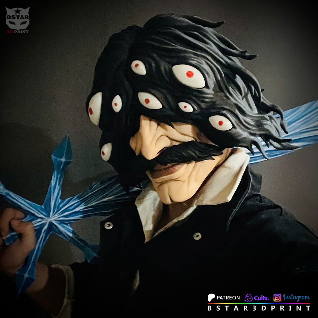Yhwach Almighty Head Wearable Bleach Anime TYBW 3D Model