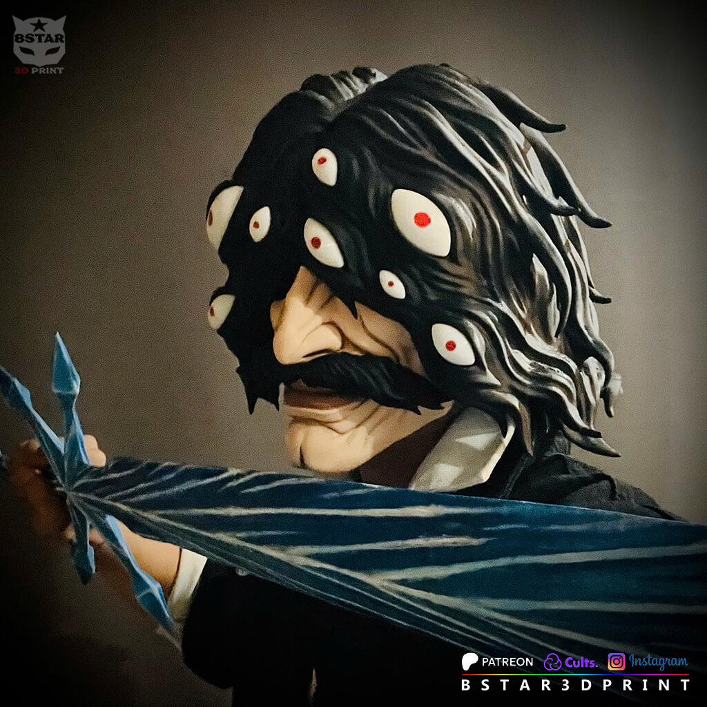 Yhwach Almighty Head Wearable Bleach Anime TYBW 3D Model
