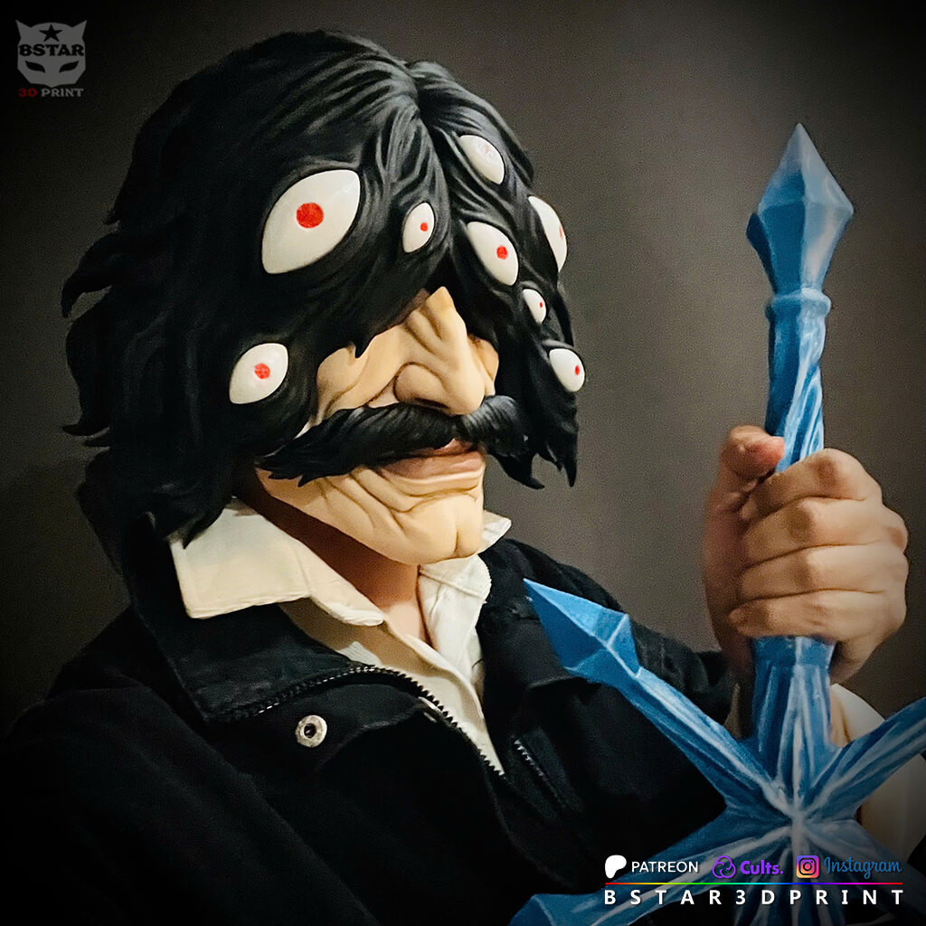 Yhwach Almighty Head Wearable Bleach Anime TYBW 3D Model