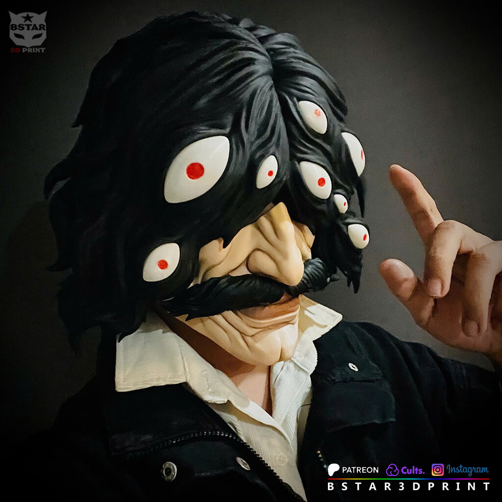 Yhwach Almighty Head Wearable Bleach Anime TYBW 3D Model