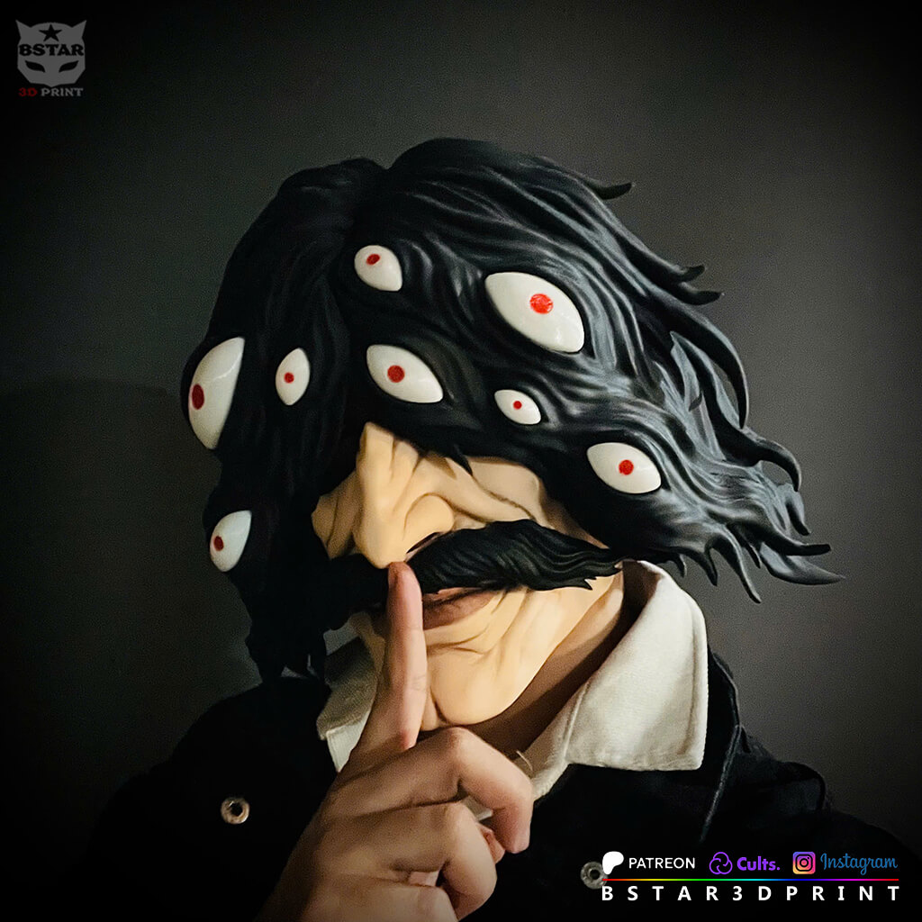 Yhwach Almighty Head Wearable Bleach Anime TYBW 3D Model