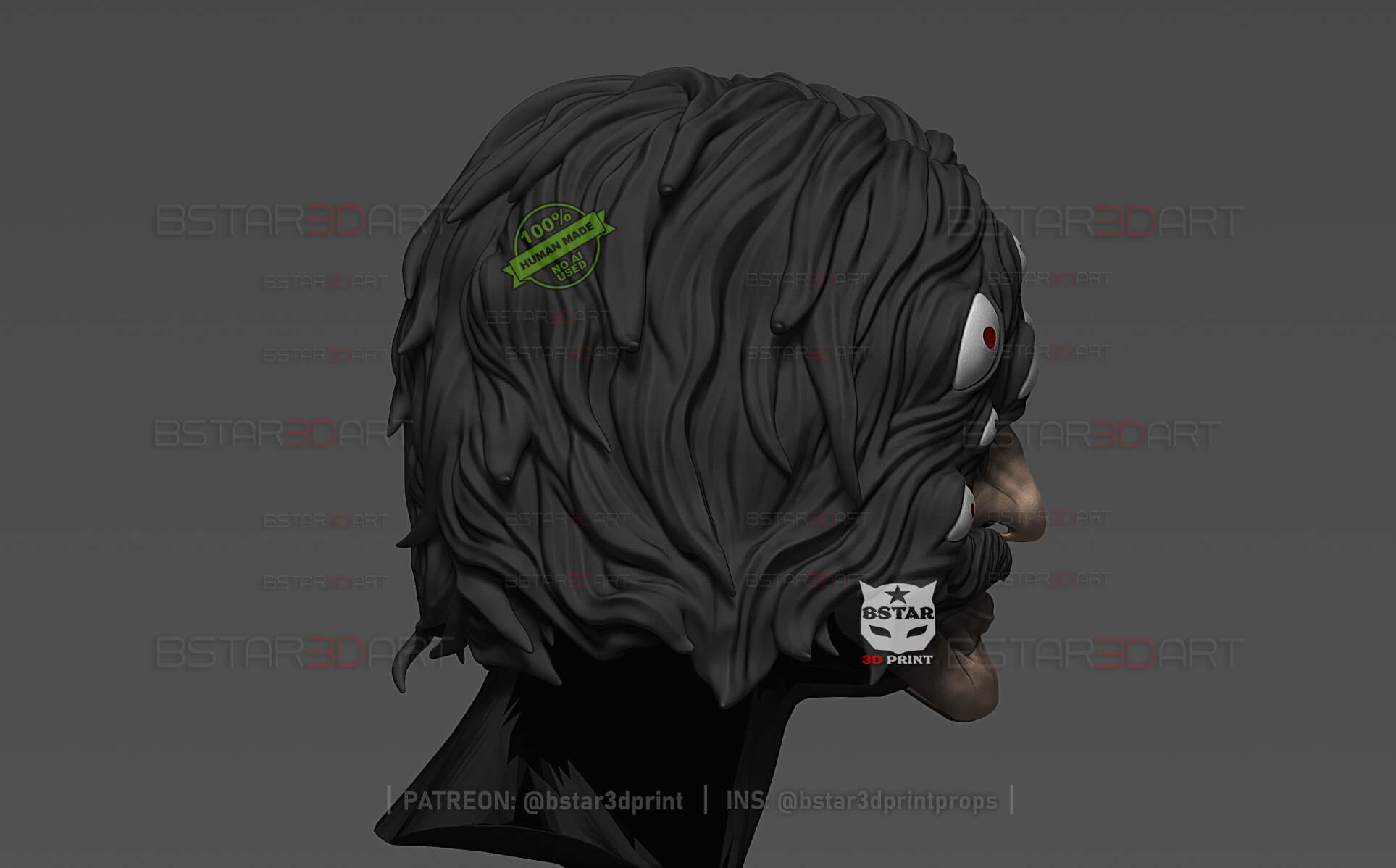 Yhwach Almighty Head Wearable Bleach Anime TYBW 3D Model
