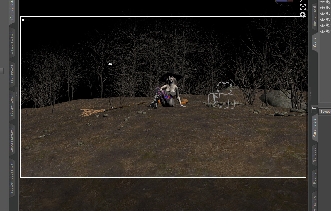 Witches Rest 3D Render, Digital Artwork by BlackStarGames