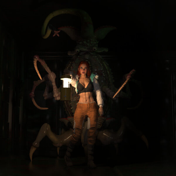 Amber and the Elder Thing