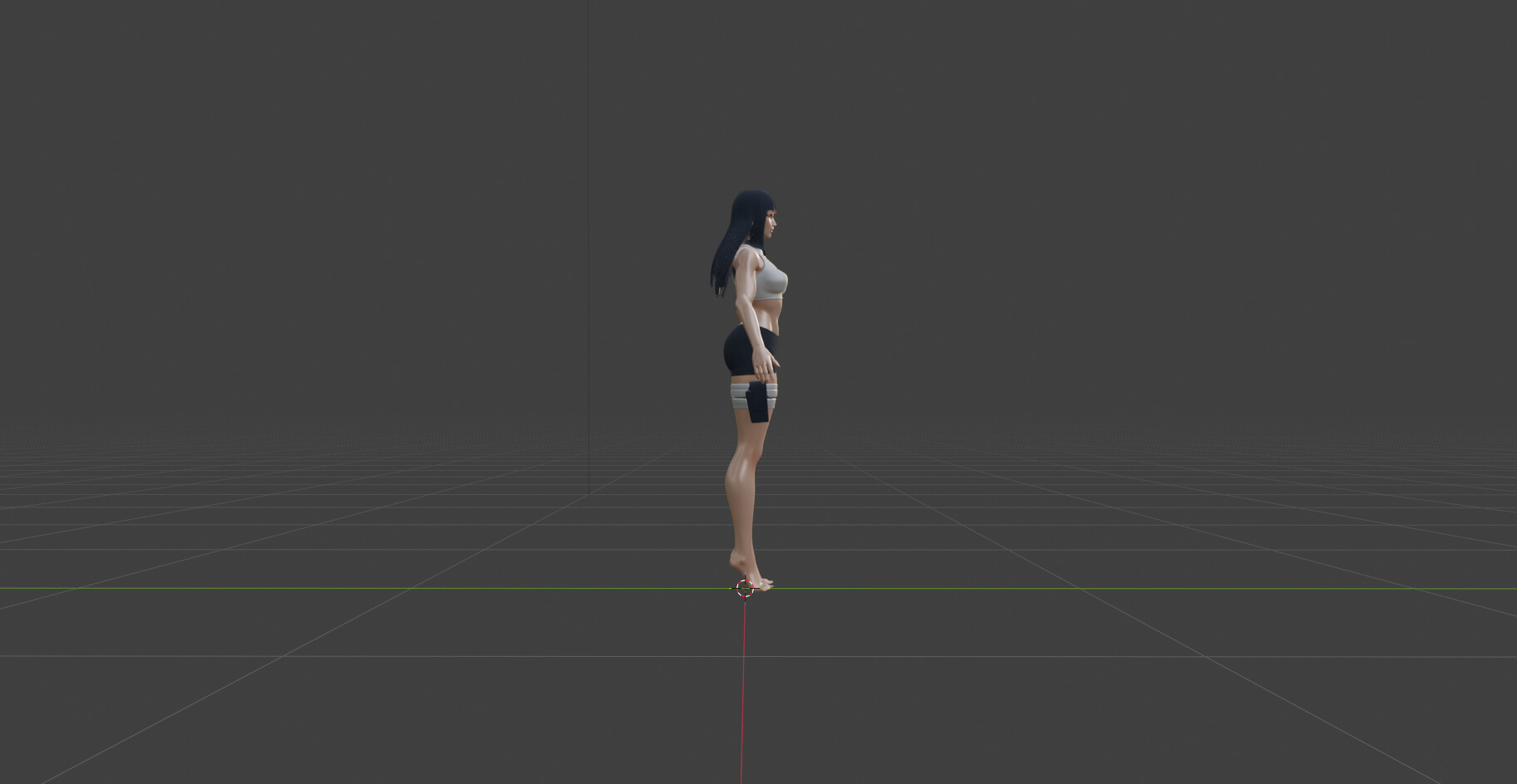 Hinata Hyuga &ndash Naruto I 3D Model