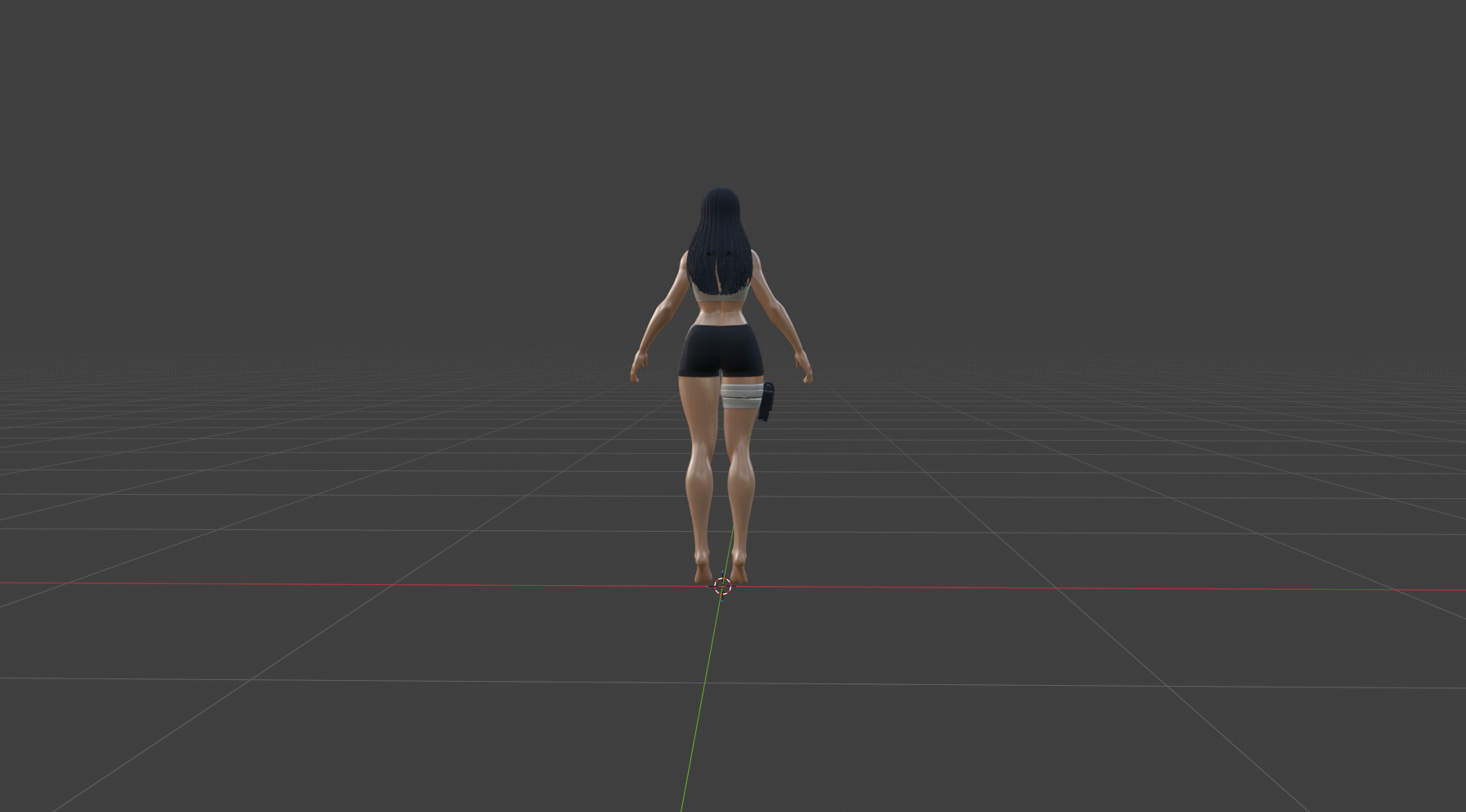 Hinata Hyuga &ndash Naruto I 3D Model