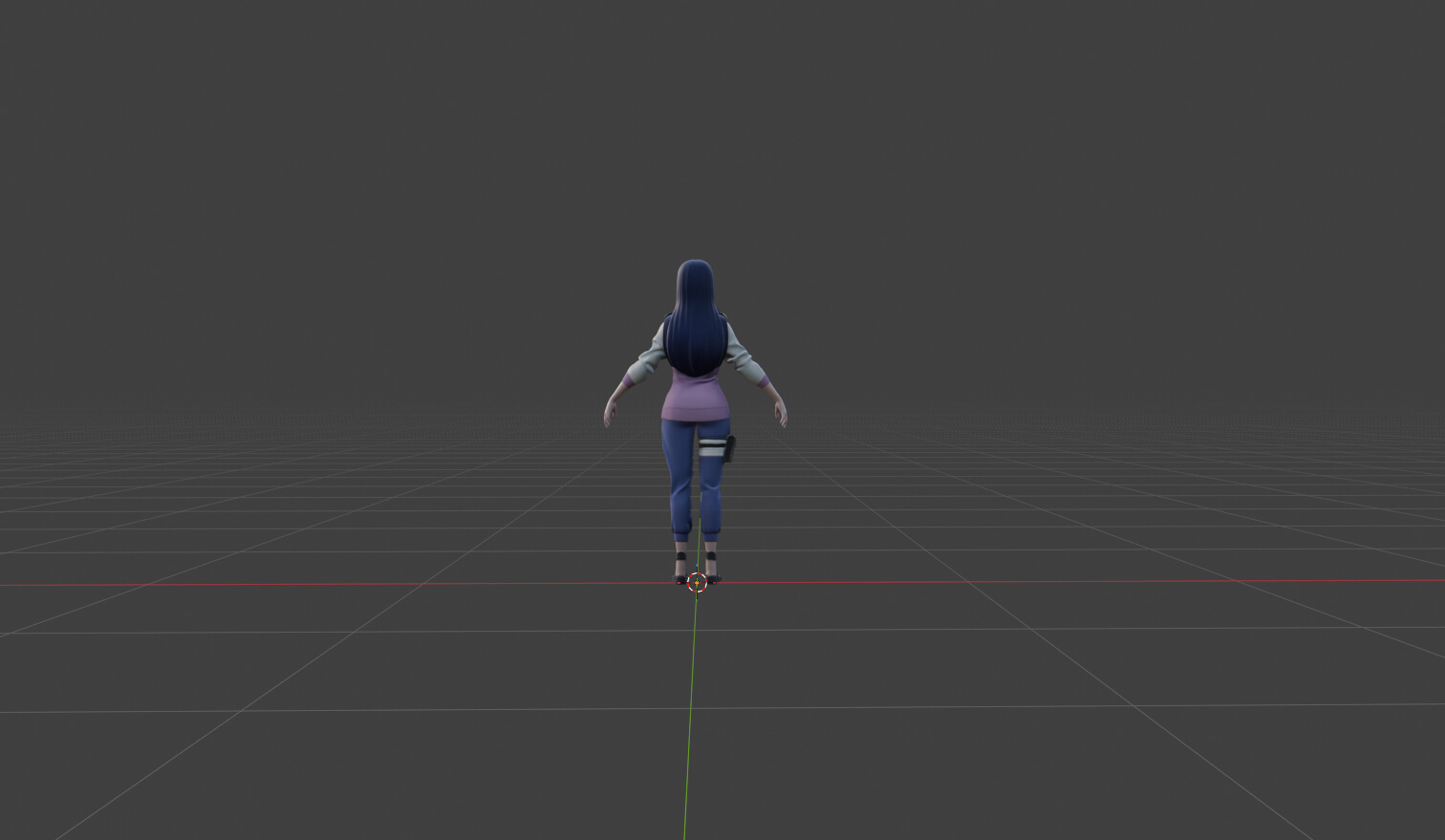Hinata Hyuga &ndash Naruto 3D Model