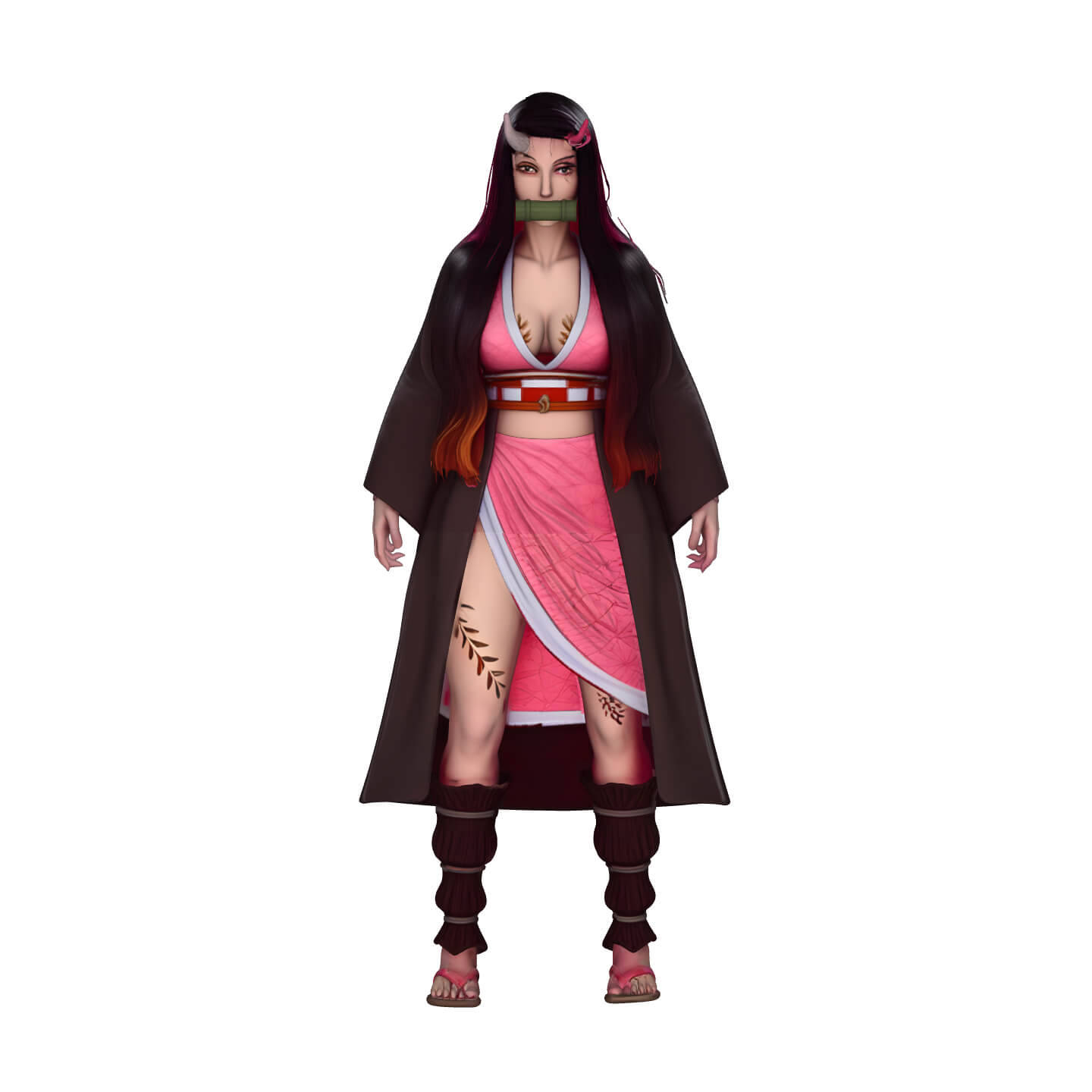 Nezuko Demon Slayer 3D Model