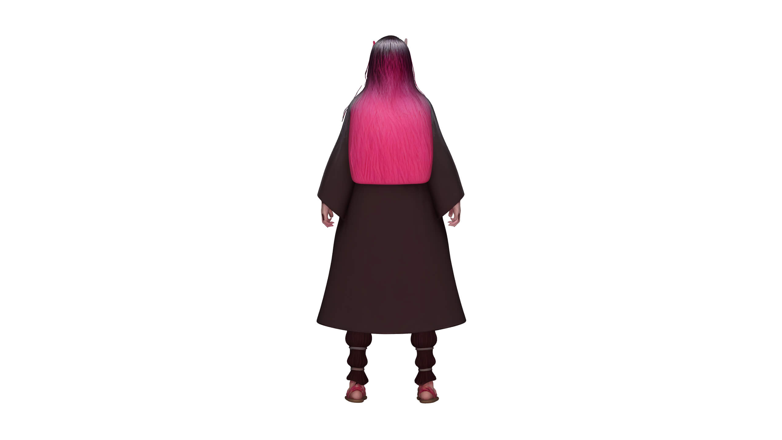 Nezuko Demon Slayer 3D Model