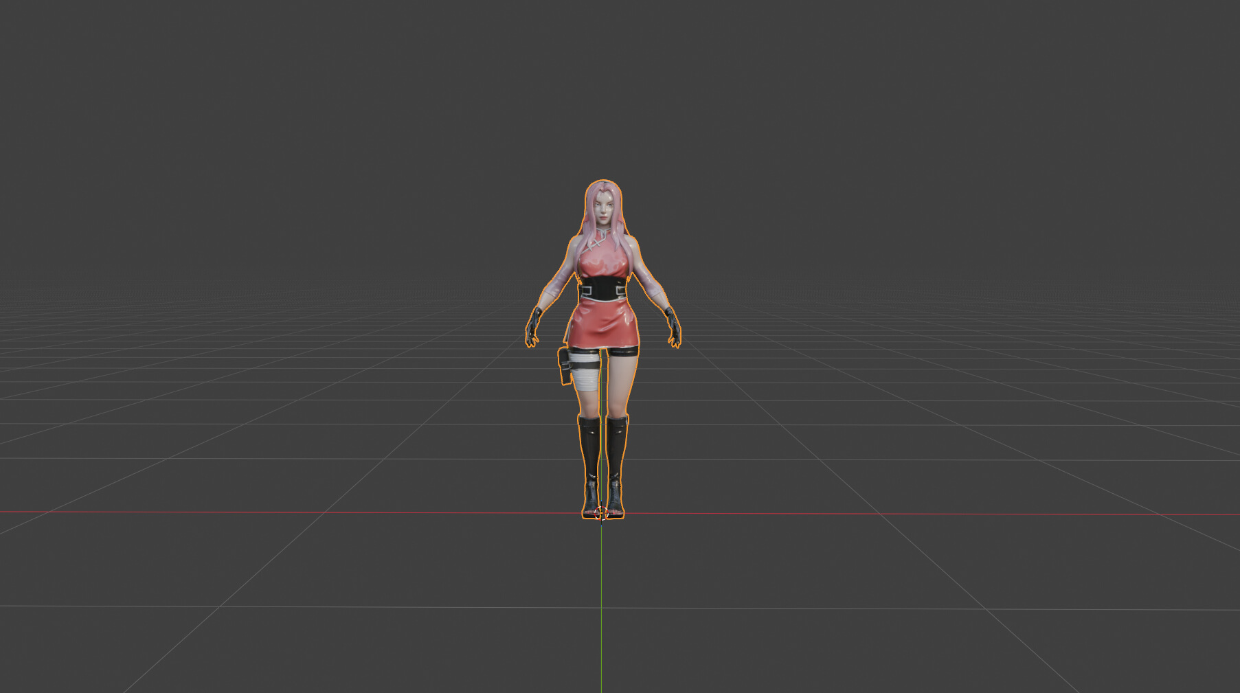 Sakura Haruno &ndash Naruto 3D Model