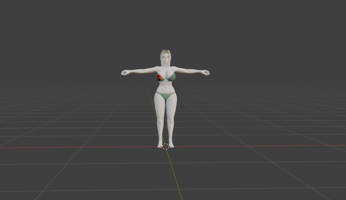 Tsunade &ndash Naruto 3D Model
