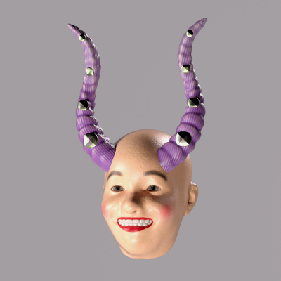 China Supay Mask for Genesis 8 and 8.1 Male