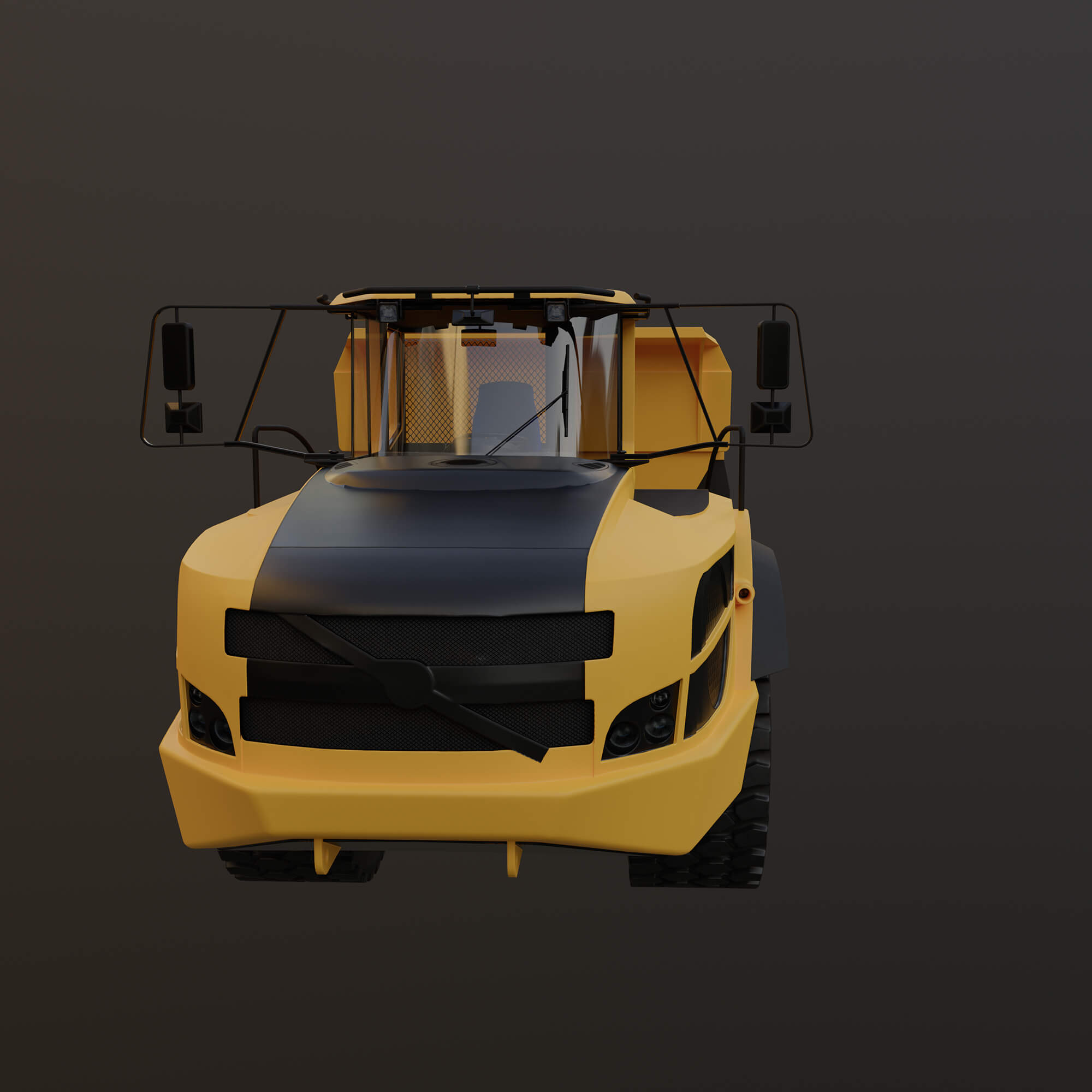 DirtMaster Dump Truck 3D Model