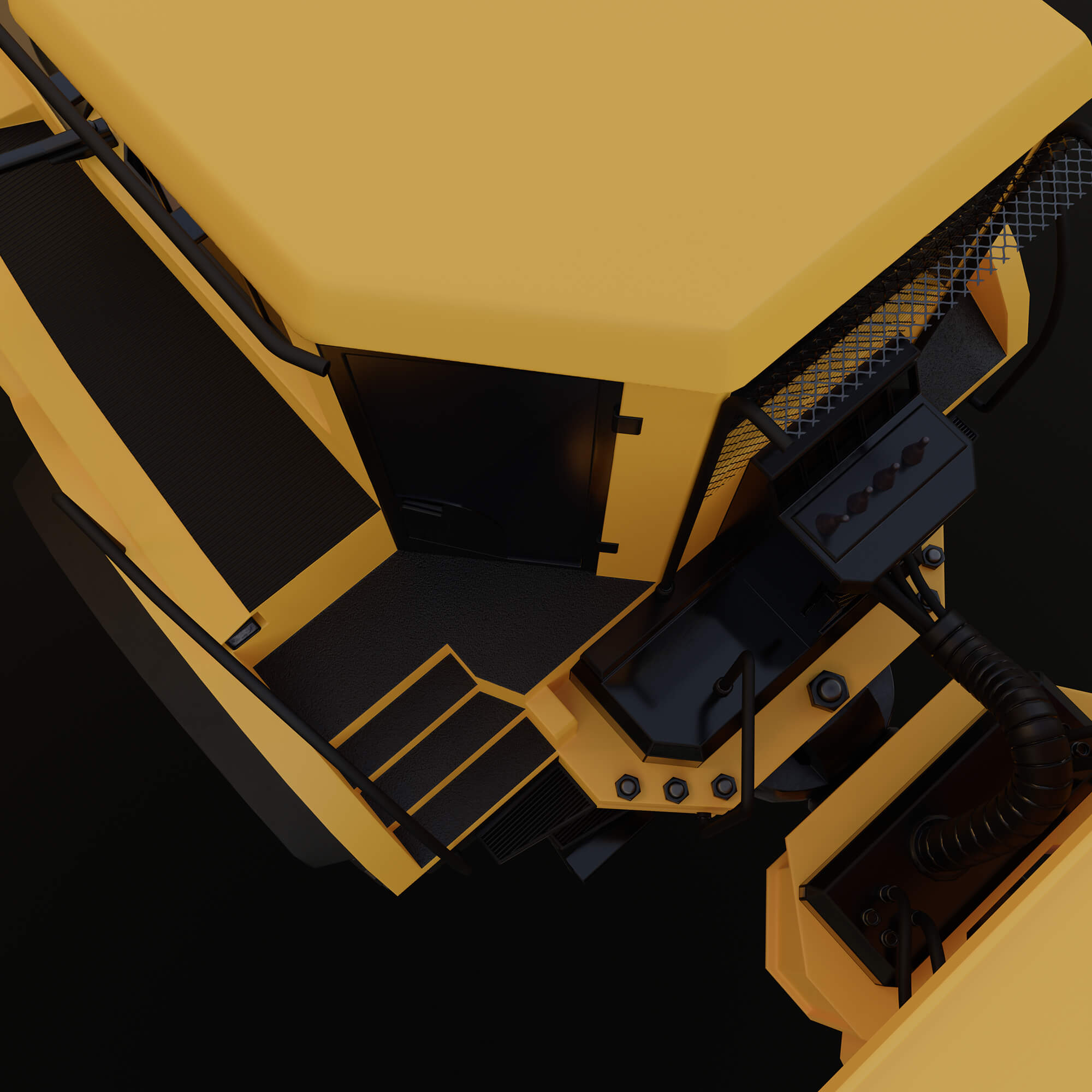 DirtMaster Dump Truck 3D Model