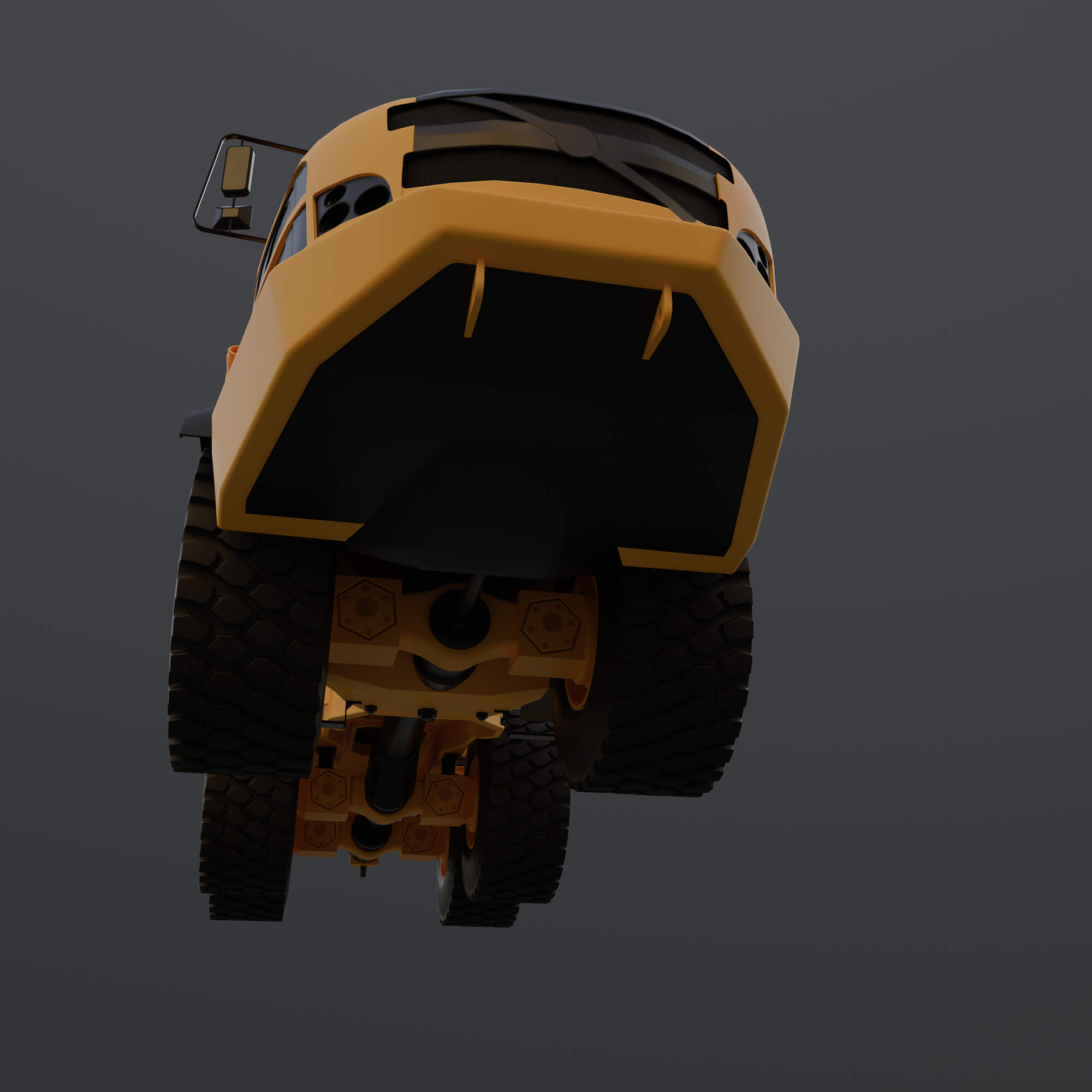 DirtMaster Dump Truck 3D Model