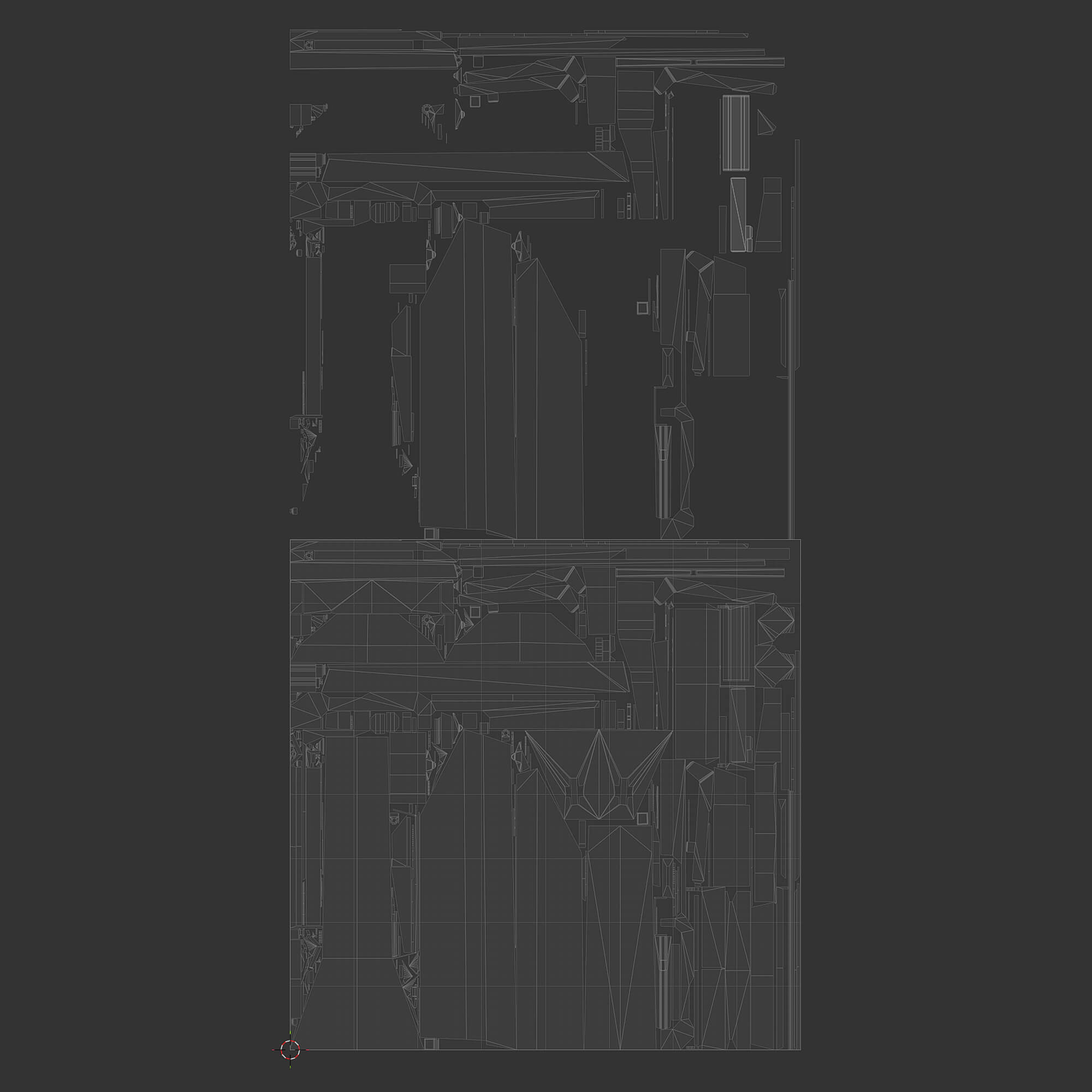 DirtMaster Dump Truck 3D Model
