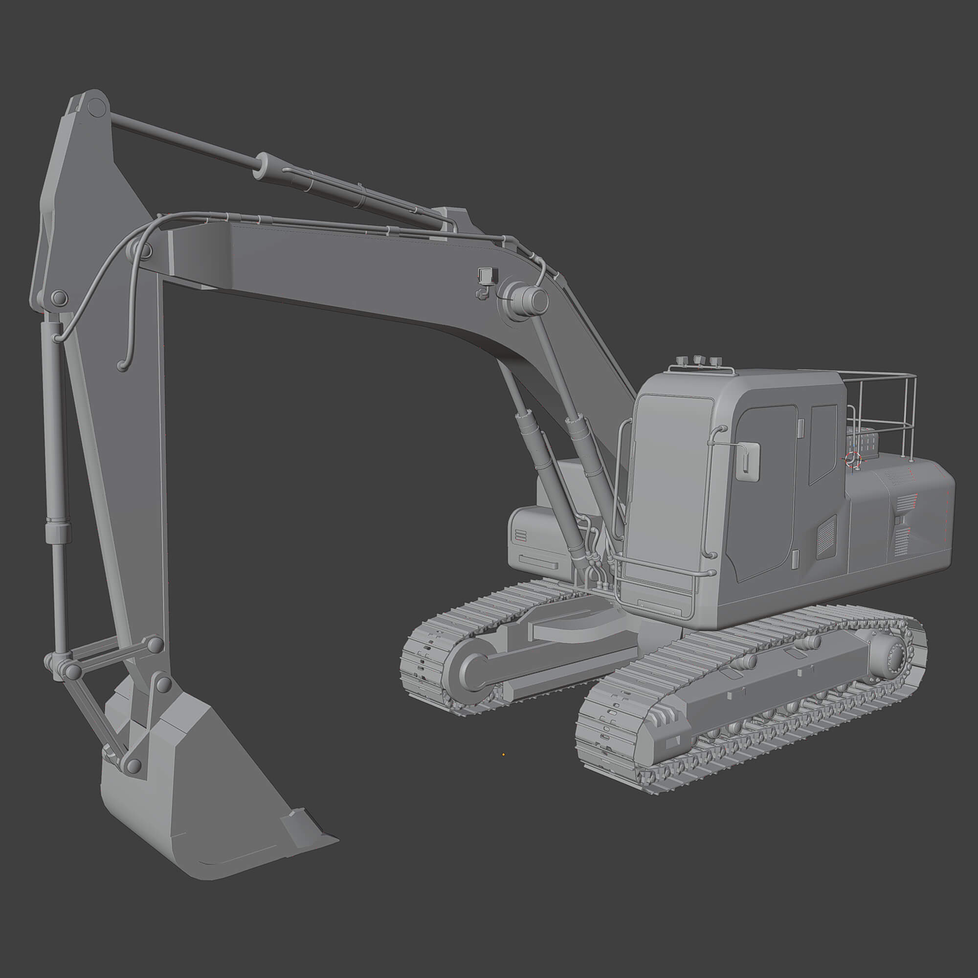 PCX200 Lowpoly Model 3D Model