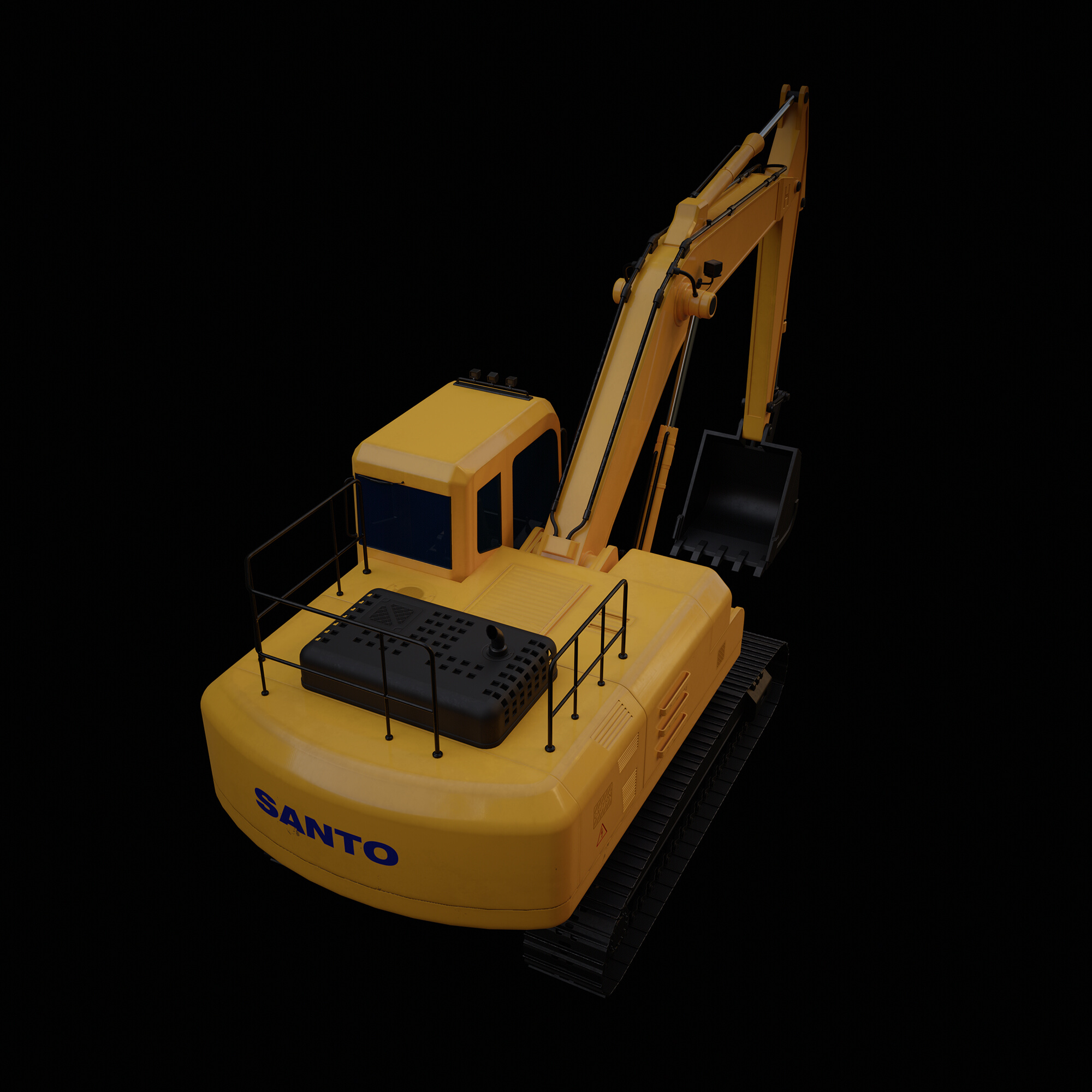 PCX200 Lowpoly Model 3D Model