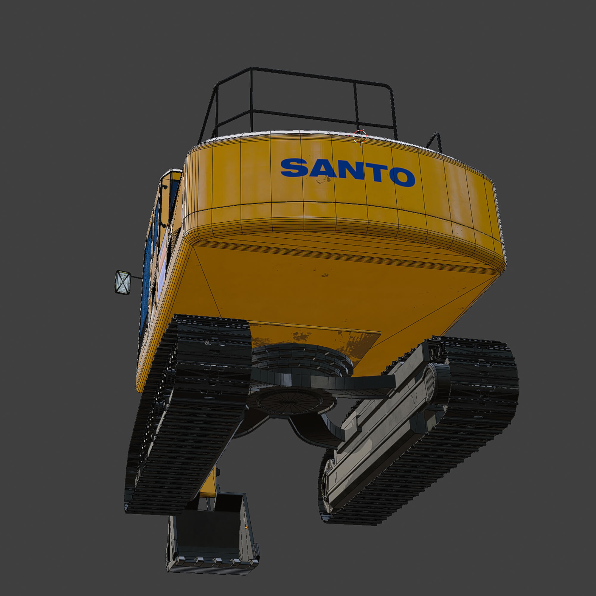 PCX200 Lowpoly Model 3D Model