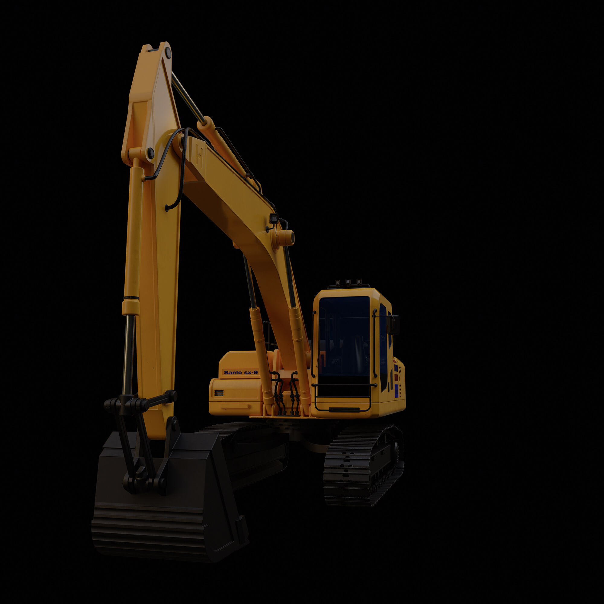 PCX200 Lowpoly Model 3D Model
