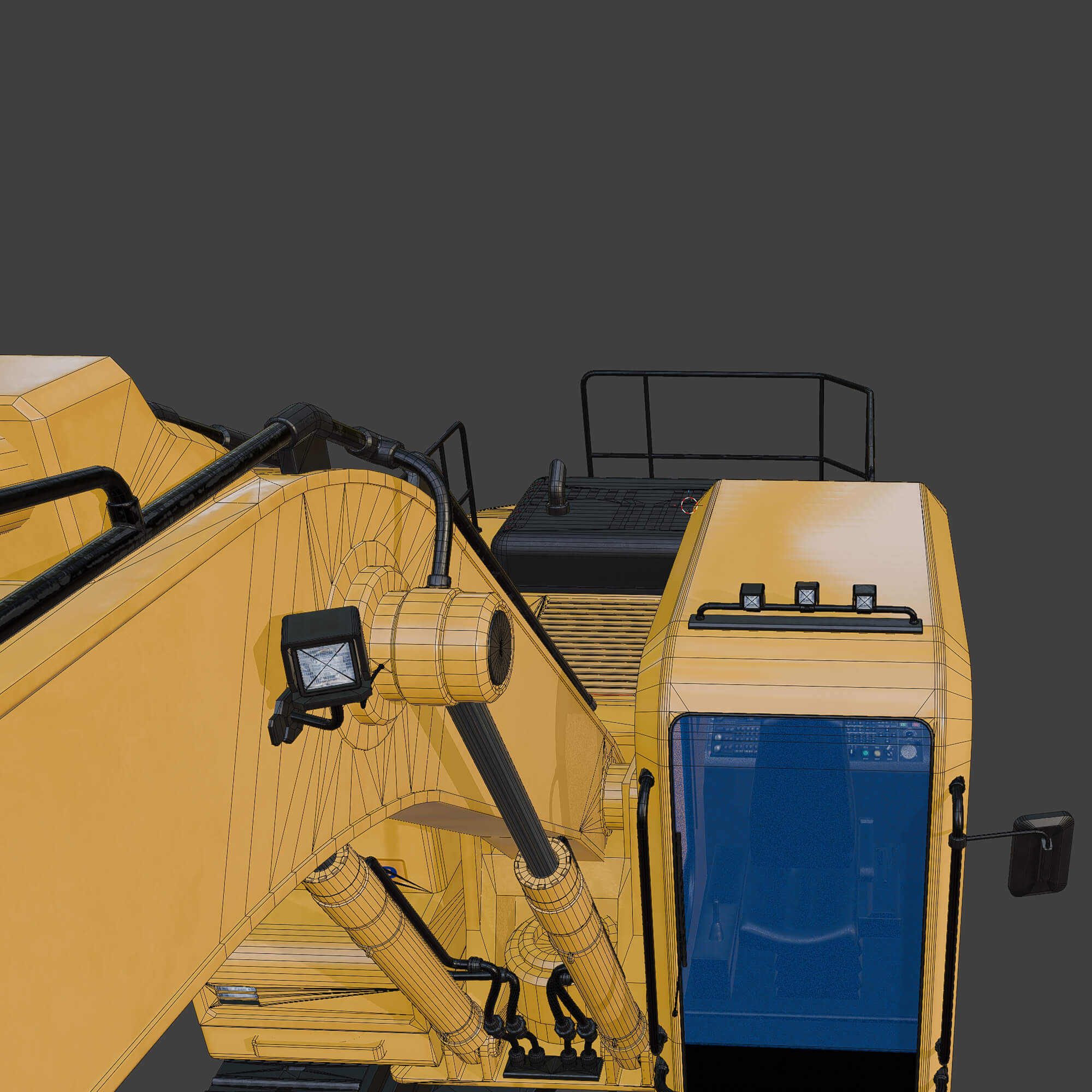 PCX200 Lowpoly Model 3D Model
