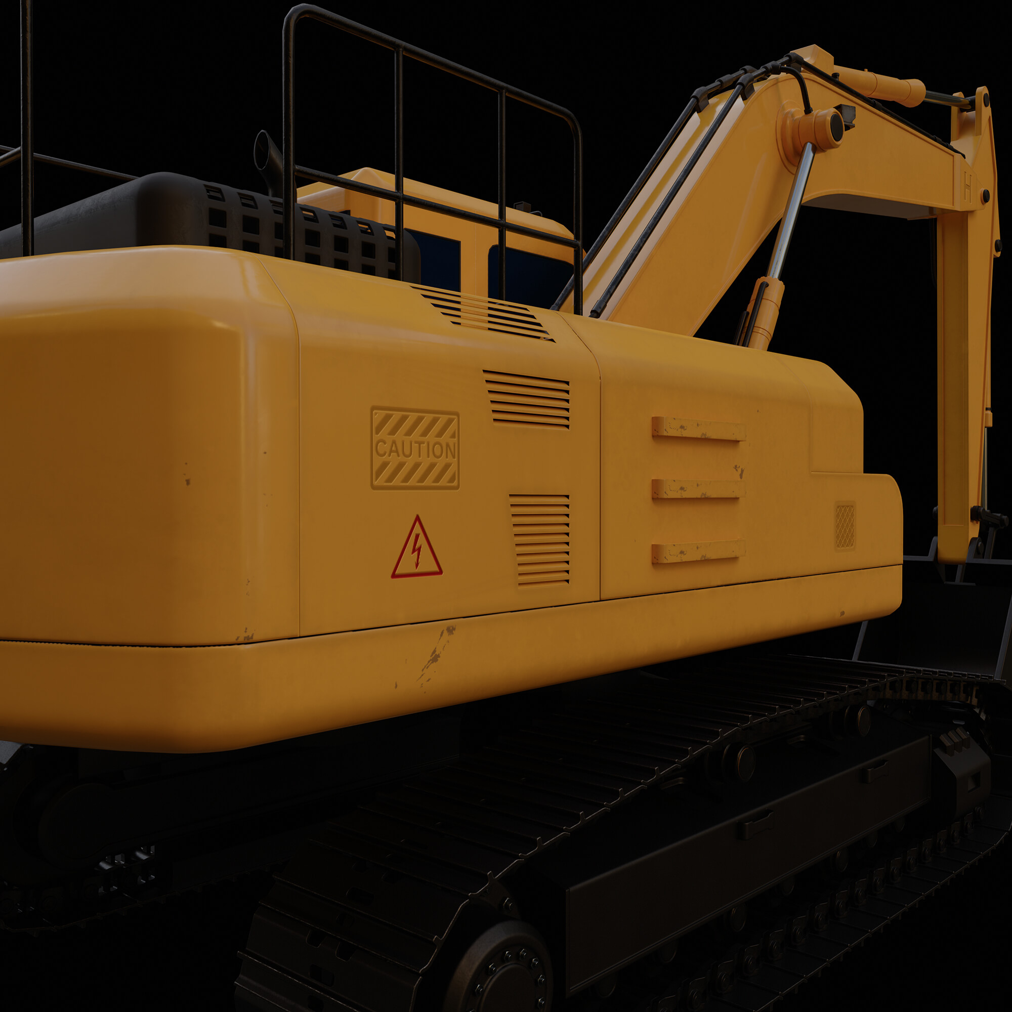 PCX200 Lowpoly Model 3D Model