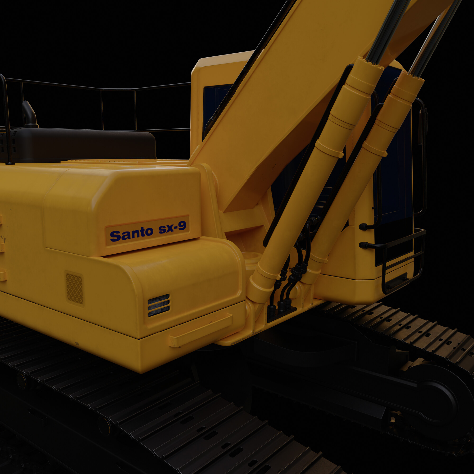 PCX200 Lowpoly Model 3D Model