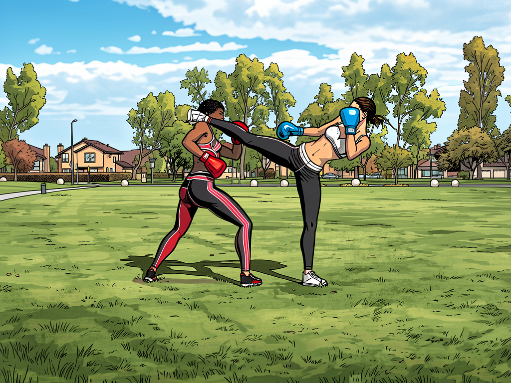 Combat 2016 2026 Version Comic 3D Render, Digital Artwork by bu_es