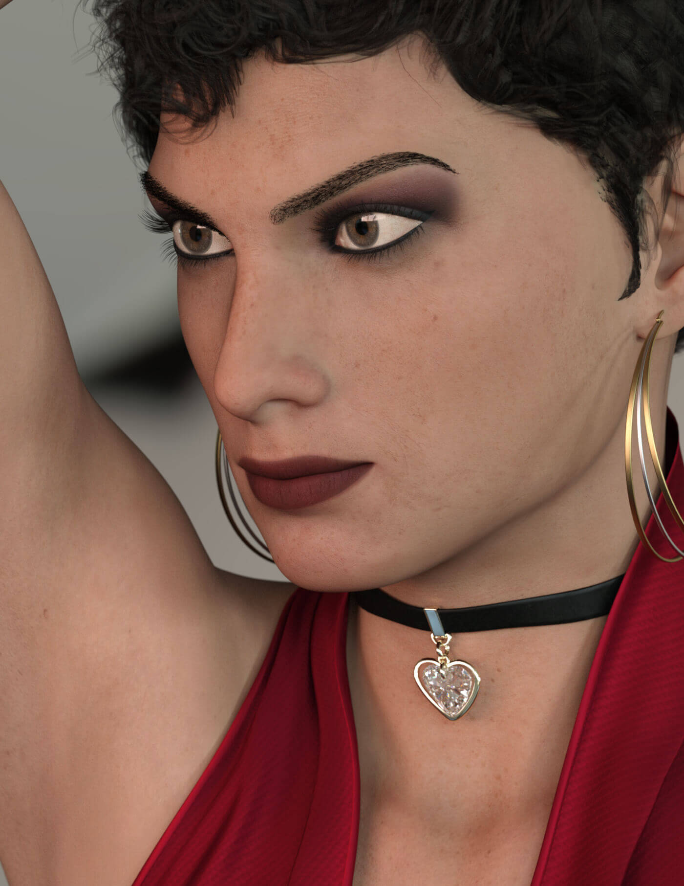 Lisa G8.1 Portrait 2025_2026 3D Render, Digital Artwork by bu_es