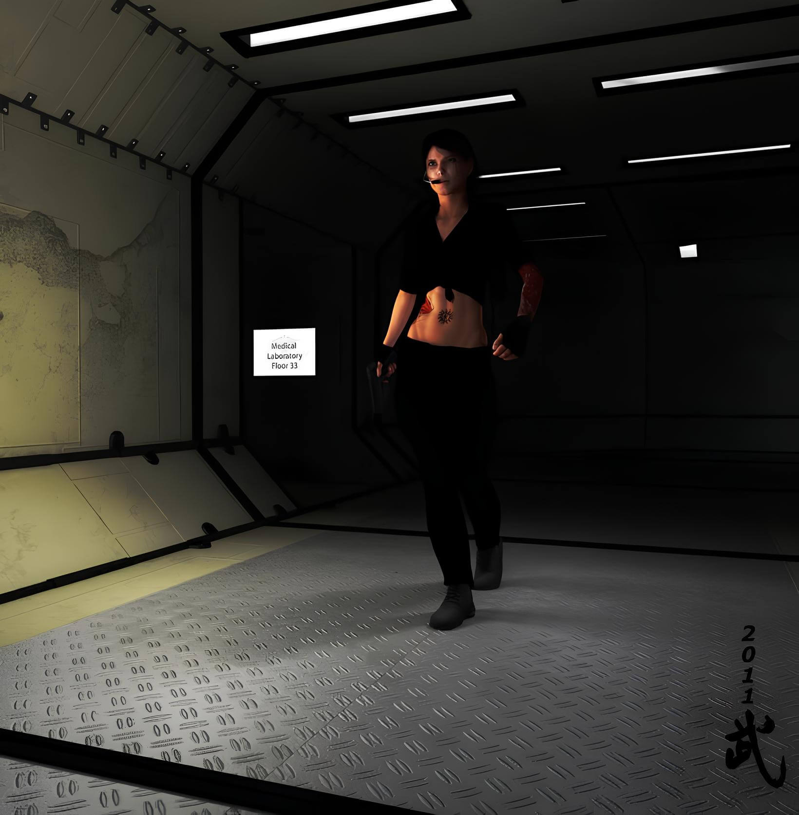 Old Render 2011 3D Render, Digital Artwork by bu_es