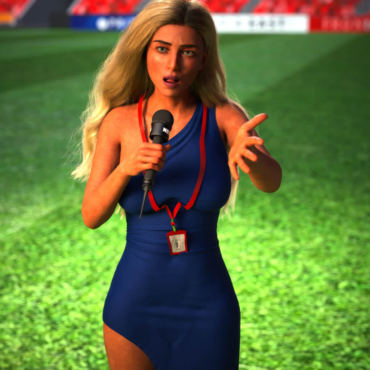 Heather - The Reporter for Genesis 8.1 Daz Content