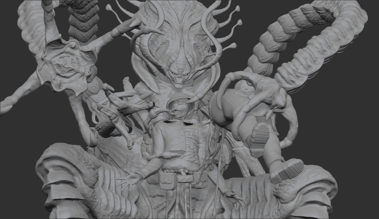 Subject 1031 3D Render, Digital Artwork by CaseyF