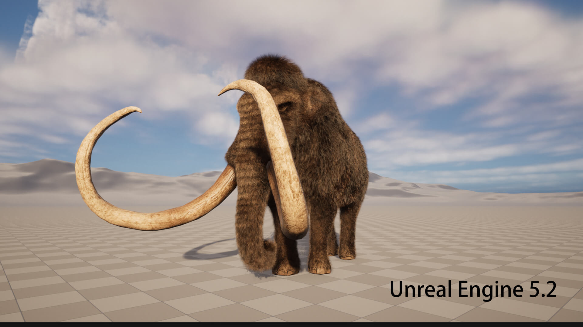 Mammoth Elephant 3D Model