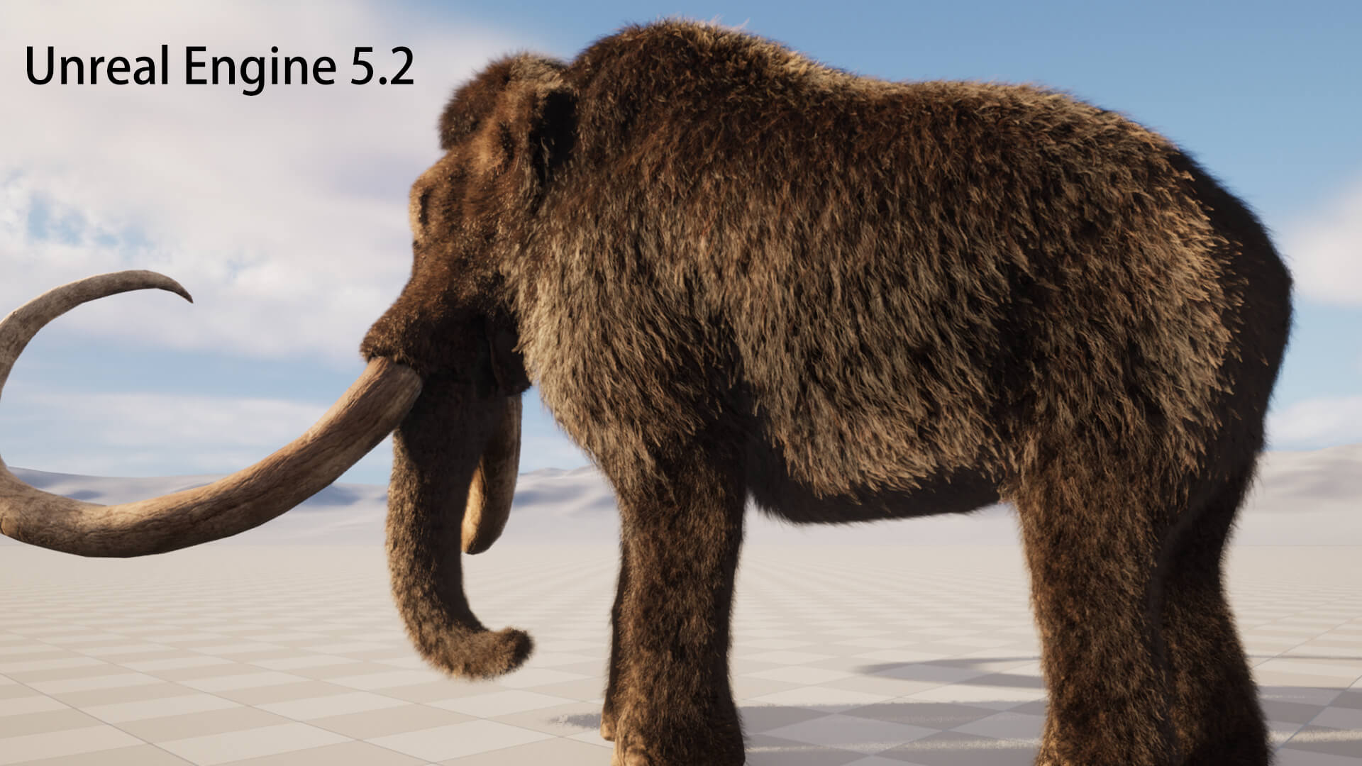 Mammoth Elephant 3D Model
