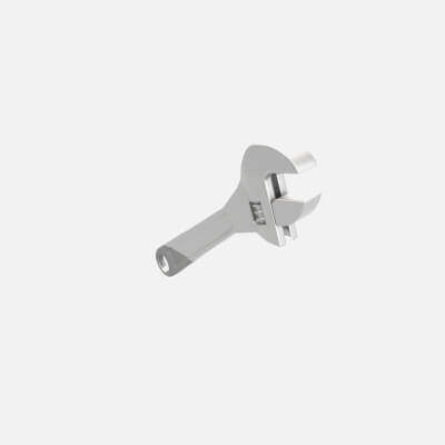 Adjustable-Wrench 3D Model