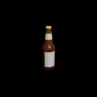 Drink Bottle 3D Model